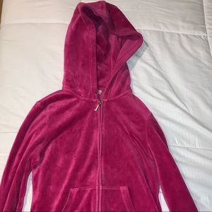 Juicy Couture pink zip up